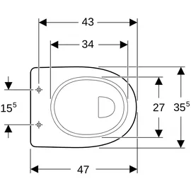 Geberit Renova Nr. 1 (218520600)
