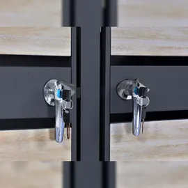 Mendler Mülltonnenverkleidung HWC-J81 50 kg braun