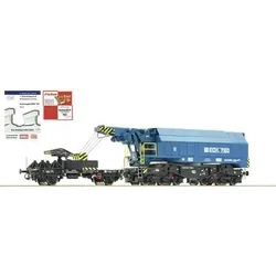 ROCO 79037 H0 Digital-Eisenbahndrehkran EDK 750 Sound Wechselstrom, DR, Ep. IV-V