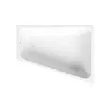 Bette BetteSpace L Badewanne 1142-440 170x130x42cm, Ecke rechts, snow