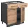 Vicco Schubladenschrank Fame-Line 80 x 82 x 51,6 cm Grau