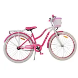 Volare Kinderfahrrad für Mädchen 26 Zoll in Pink für Spaß und Sicherheit - Rosa