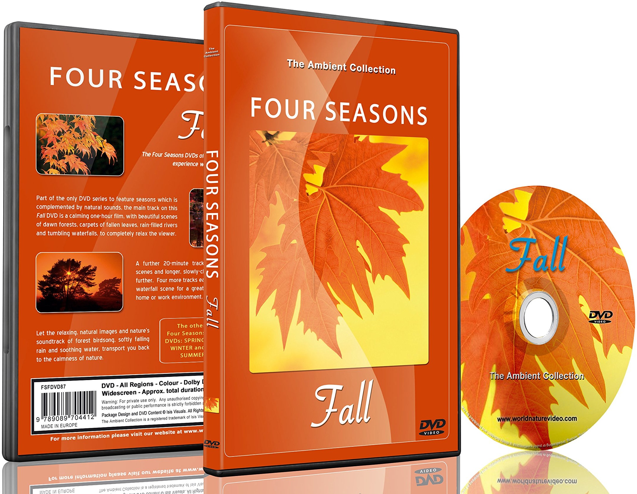 Natur DVD Vier Jahreszeiten Herbst mit natürlichen Geräuschen