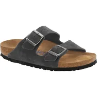 BIRKENSTOCK Adult Master-Artikel Arizona Soft Fußbett Velvet Gray grau Gr. 42 - 42 EU