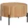 FineBuy Couchtisch Rund Braun Akazie 60 x 60 x 41 cm