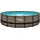 Summer Waves Elite Frame Pool 549 x 132 cm Teak-Optik braun