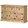 Möbilia Sideboard 132 x 84 x 44 cm Honig