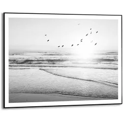 Reinders! Kunstdruck »Sonnenuntergang« Reinders! schwarz/weiß