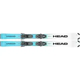 HEAD Kinder All-Mountain Ski Supershape JRS wh/bl, Blau, 140