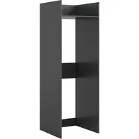 Xonox.home Waschmaschinenschrank – grau – Maße cm B: 66