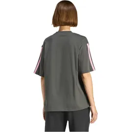 adidas T-Shirt Damen Grau/Blau 34/36