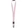 Nike Club Standard Schlüsselband Schlüsselhalter Ausweisband Key Lanyard Alltag Sport Zubehör, Med Soft Pink/White/White,