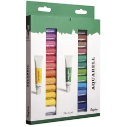 Rayher Aquarellfarben farbsortiert