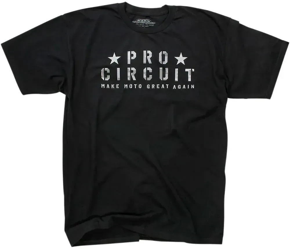 Pro Circuit Pc Flag Kurzarm-t-shirt - Black - L