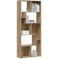 vidaXL Bücherregal Artisan-Eiche 67 x 24 x 161 cm Braun