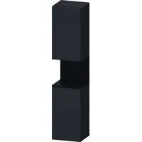 Duravit Qatego Hochschrank Graphit Supermatt mit Nischenbeleuchtung × graphit
