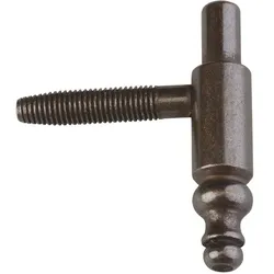 OTLAV Einbohrband Flügel- und Rahmenteil mit Zierkopf 190 - Rahmenteil ; Stahl bronze