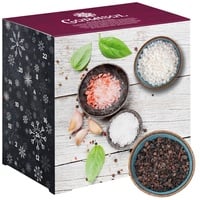 Corasol Premium Salz & Pfeffer Adventskalender, die Gewürz Gourmet Geschenkidee für Männer (264 g)