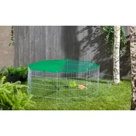 dehner lieblinge Freilaufgehege Magnus Ø 140 x 56 cm Metall