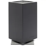 Hanseküche Messerblock - Messerhalter ohne Messer aus Holz Messerbrett (Kautschukholz, Rotierend)