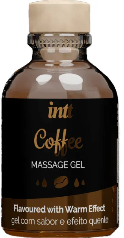 INTT MASSAGE & ORAL SEX - MASSAGEGEL MIT KAFFEEGESCHMACK UND HEISSEM EFFEKT