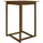 vidaXL Bartisch 80 x 80 x 110 cm Honigbraun