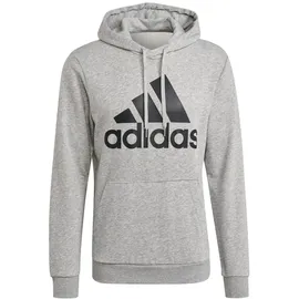 adidas Essentials Big Logo Hoodie Medium Grey Heather / Black M
