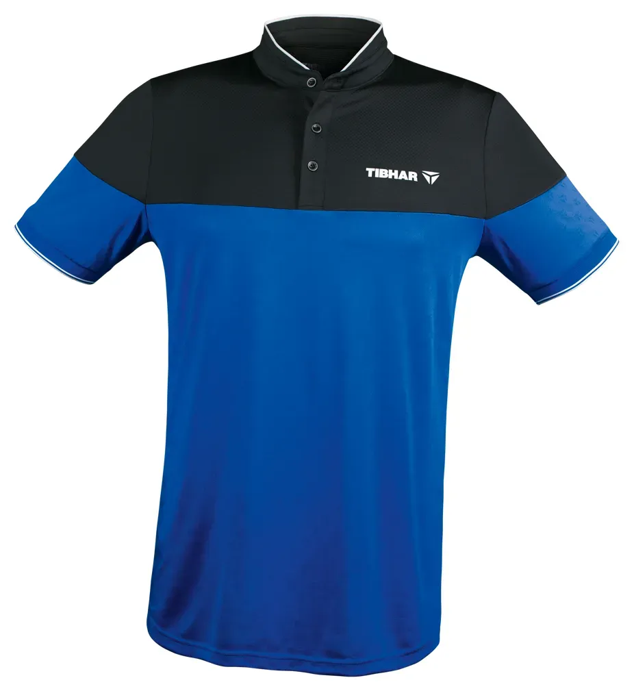 Tibhar Hemd Trend blau/schwarz 4XL - 4XL