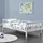 [en.casa] Kinderbett Nuuk 70 x 140 cm Kiefer massiv weiß