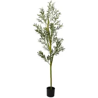 vidaXL Olivenbaum Künstlich 800 Blätter 200 cm Grün