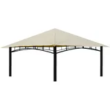 freigarten.de Ersatzdach für Pavillon 3x3 Meter Sand Antik Pavillon Wasserdicht Material: Panama PCV Soft 370g/m2 extra stark Modell 3 (Beige)