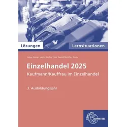 Lös./ Lernsit. Einzelhandel 2025, 3. Ausbildungsjahr