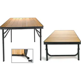 Camp Active Campingtisch Klapptisch Braun