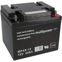 Multipower Blei-Akku MP45-12 Pb 12V / 45Ah