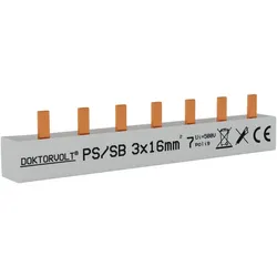 3P Phasenschiene Stift 7-polig 16mm2 PS/SB Schiene DV 5125