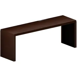 Zeus Big Irony Bank, 130 x 36 cm, rust