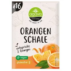 Agava Orangenschale gerieben bio