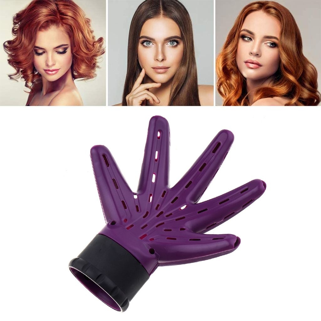 Universal Diffusor Handform Diffuser Föhn Aufsatz Universal Locken Kunststoff Diffusor Aufsatz für DIY Haarstyling Zubehör Haarpflege