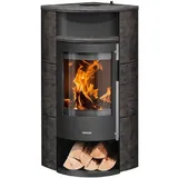 Oranier Kaminofen Polar Neo Eck Keramik Namib, Korpus Stahl Schwarz 558684