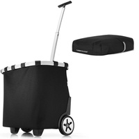 reisenthel - EXKLUSIVES ANGEBOT! carrycruiser + GRATIS cover! Einkaufskorb Einkaufstasche Einkaufstrolley (black)