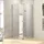 Hüppe Xtensa pure Gleittüreckeinstieg links 90 x 90 cm silber hochglanz ESG klar XT1303069321