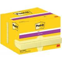 Post-it Super Sticky Notes, x mm Gelb 12 Stück