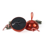 Knipex Originelle Geschenk-Idee: Mini-Wasserpumpenzange KNIPEX Cobra XS in festlicher Weihnachtskugel