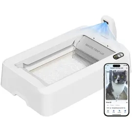 Petkit Katzentoilette Crystal Duo XL Weiß
