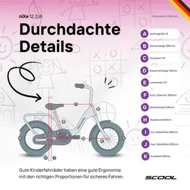 S'cool Kinderfahrrad - 21, CM