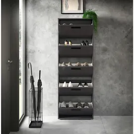 HBZ Sam Schuhkipper 59 x 169 x 17 cm anthrazit / anthrazit matt