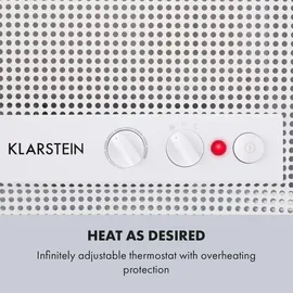 Klarstein Hot Spot Wave Heizpanel 51x80cm 20m2 1000W stufenlos IP24 Aluminium