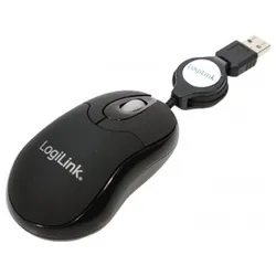 LOGILINK Maus optisch Mini schwarz