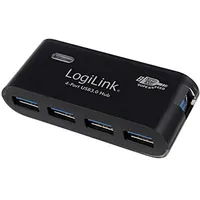 Logilink USB 3.0 Hub 4-Port Schwarz