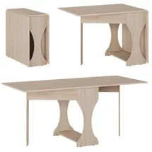 RODNIK FLEXI 80 x 76 x 80 cm Eiche Sonoma